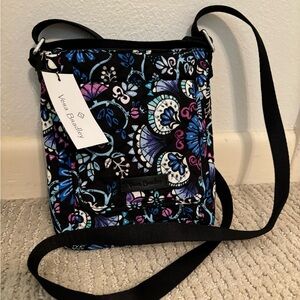 Vera Bradley Iconic RFID mini hipster- cross body/shoulder bag
